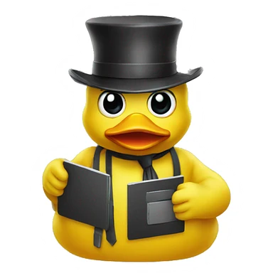 Rubber ducky programmer sticker