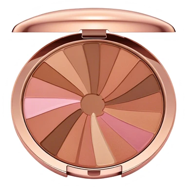Rose gold bronzer  sticker