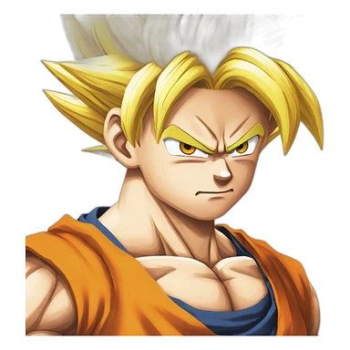 Son goku super Sayan sticker