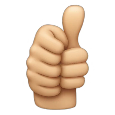 thumb up people sticker