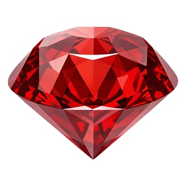 red shiney diamond emoji sticker