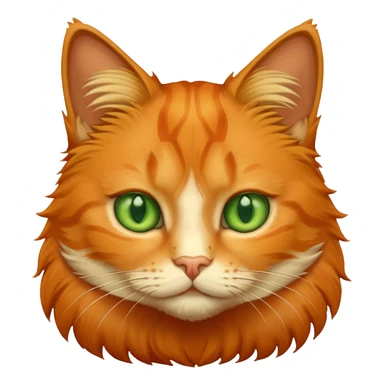 Cat orage sticker