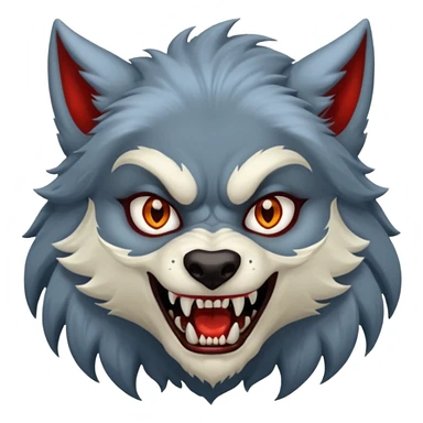 Female Werewolf sticker