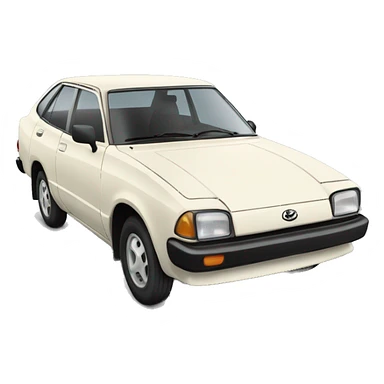 old toyota carolla with price tag sticker