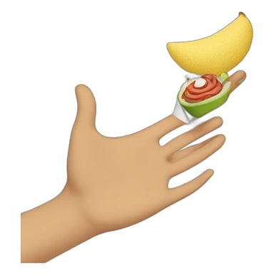 chica con abanico en la mano sticker