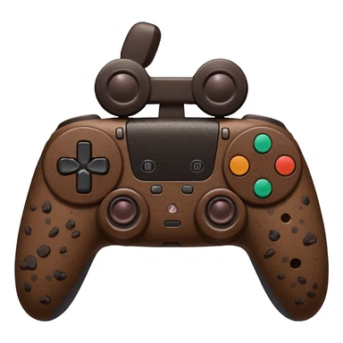 Two poops with glasses and a ps5 controller sticker