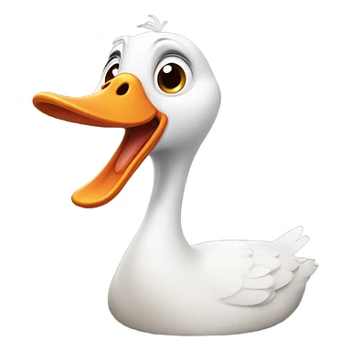 Silly goose  sticker