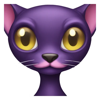 villain octo cat sticker