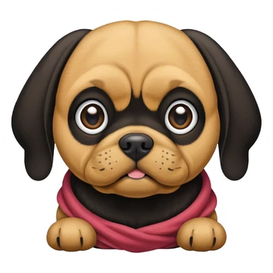 Make a puggle sticker