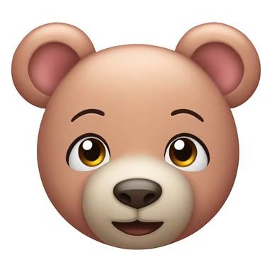 pink cute teddy bear sticker