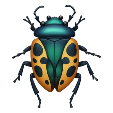 ladi bug sticker