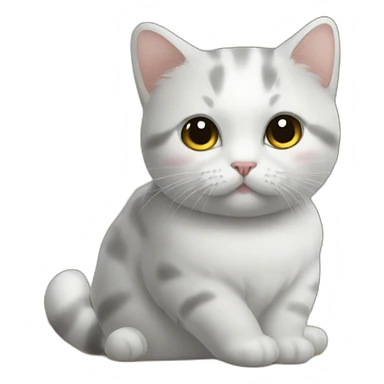 화관핑크고양이 sticker