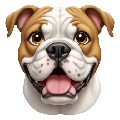 perro bulldog ingles sticker