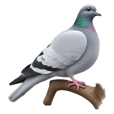 off putting pigeon sticker