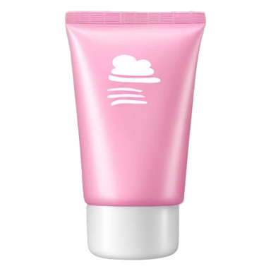 Pink hand cream sticker