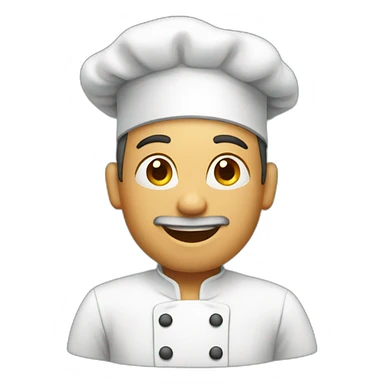 Baking chef sticker