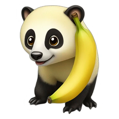 banana badger sticker