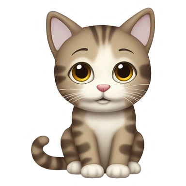 jellycat style, a cat sticker