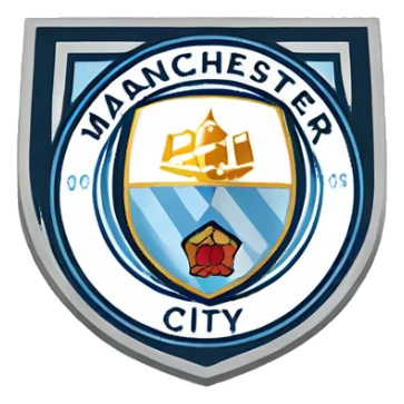manchester city logo sticker