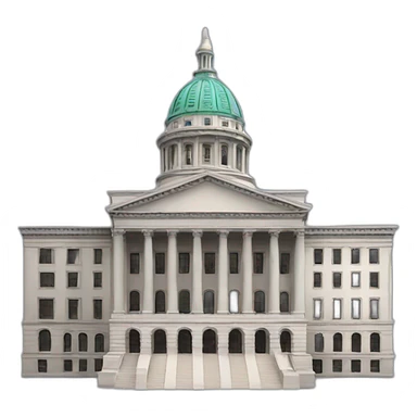 michigan capitol building sticker