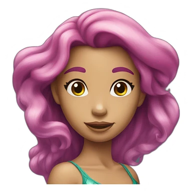 little-mermaid sticker