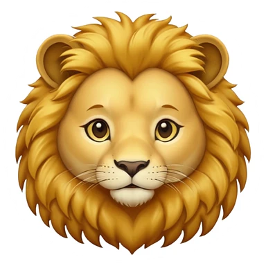 lion in love sticker