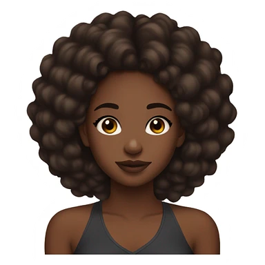 Black girl aesthetic skin care sticker