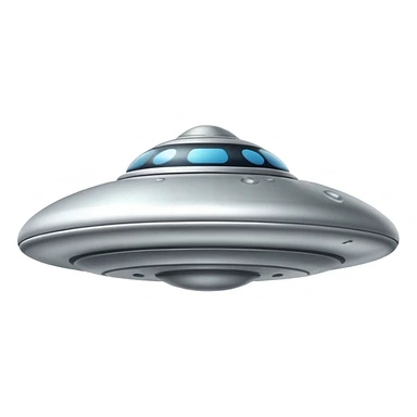flying saucer sticker