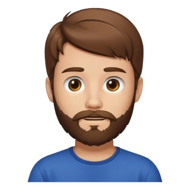 bearded teenage sticker