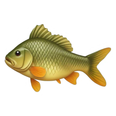 Carp fishing sticker