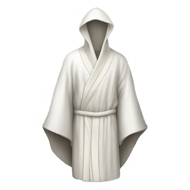 White robe sticker