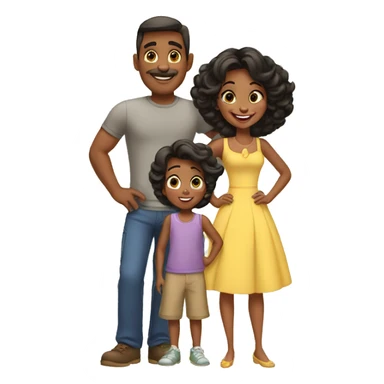 a disney themed family sticker