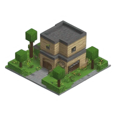 Mincraft street sticker