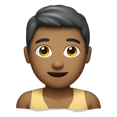 armless person swimming sticker