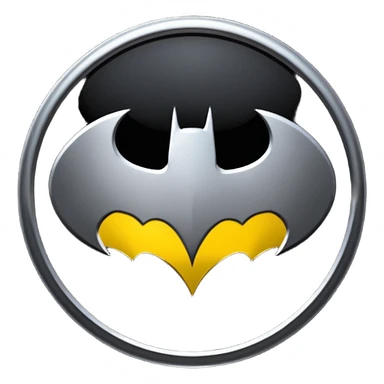 batman logo sticker