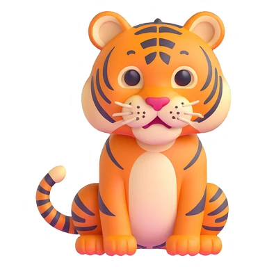 tiger sticker