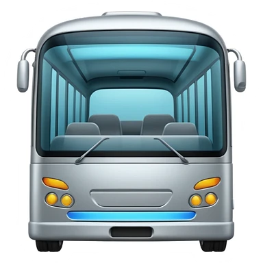 futuristic bus sticker