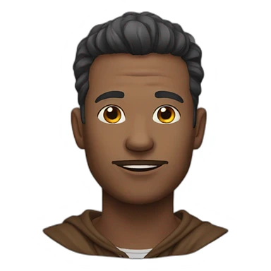 homme chauve sticker