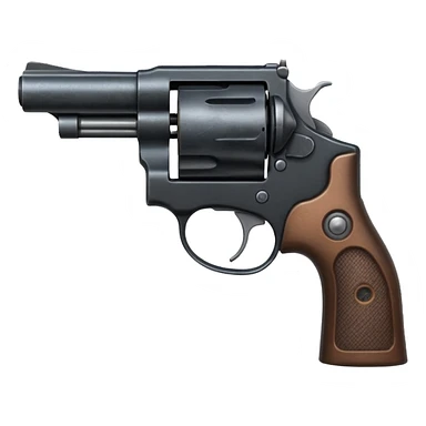 revolver with short barrel sticker