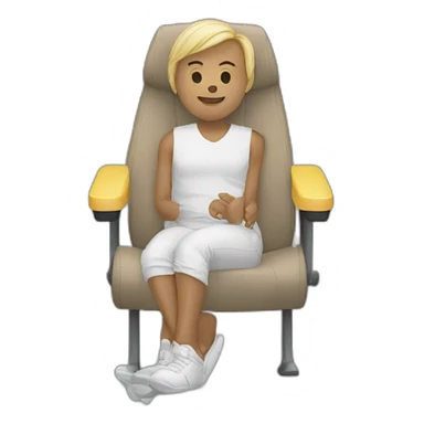 ASAP feet floor seats sticker