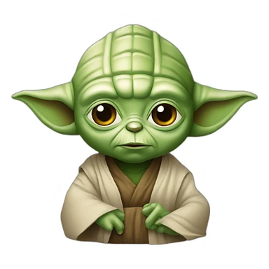 Star wars yoda sticker