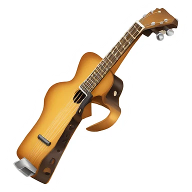 Guitar capo sticker