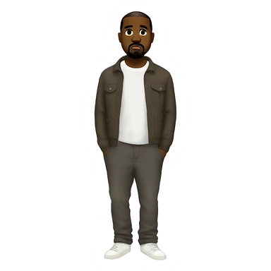 Kanye west emoji sticker