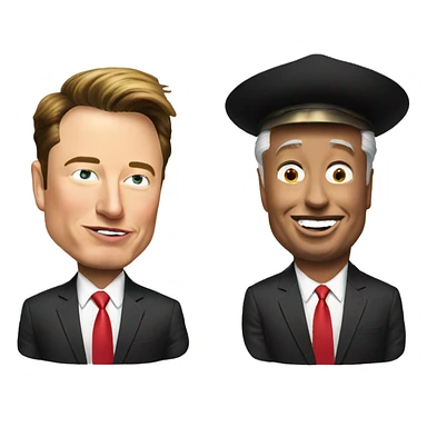 Elon Musk on Trumps back sticker