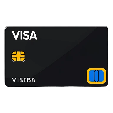 visa brand logo sticker