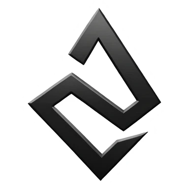 the classic fast forward emoji ⏩  in black and white sticker