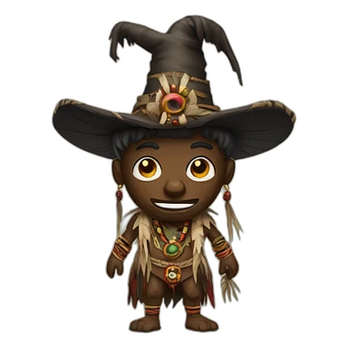 Witch Doctor sticker
