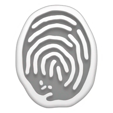 fingerprint sticker