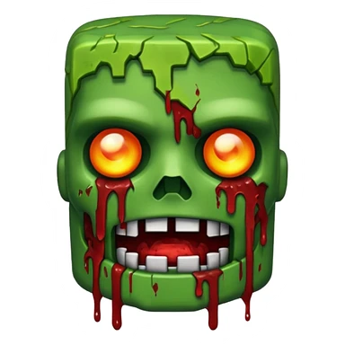 Zombie  minecraft  sticker