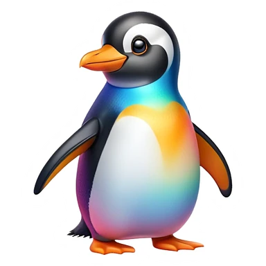 gay penguin sticker